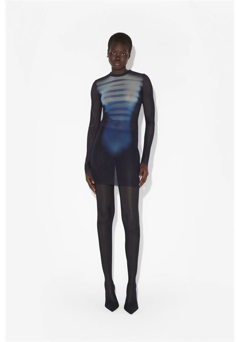 le male short dress woman navy JEAN PAUL GAULTIER | 25/33-F-RO367-T576595601